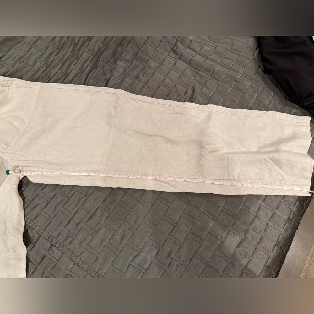 With nothing underneath Hemp palazzo trousers, size US2 - Picture 6 of 7